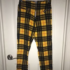 Womens Tiger Mist Plaid Pants